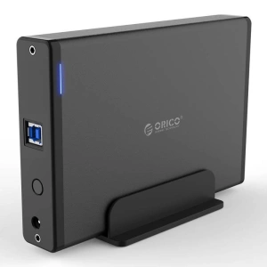 Hurtownia GSM - Obal na HDD 3,5'' Orico, USB 3.0, SATA (černá) - ORC18 - {ean13} - Hurt
