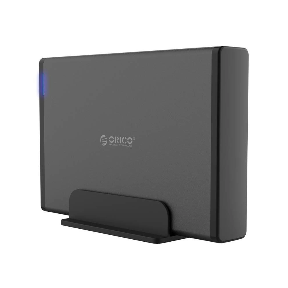 Hurtownia GSM - HDD 3,5'' Orico ház, USB 3.0, SATA (fekete) - ORC18 - {ean13} - Hurt