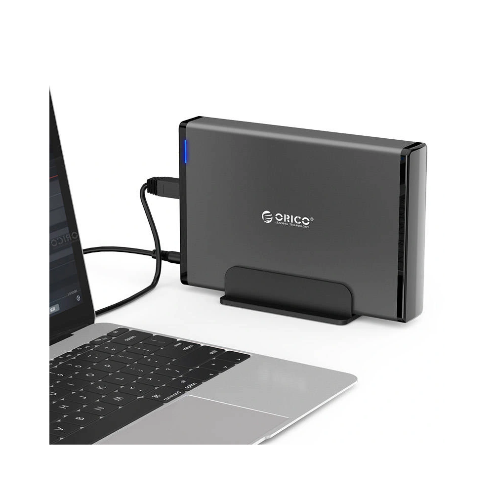 Hurtownia GSM - HDD 3,5'' Orico ház, USB 3.0, SATA (fekete) - ORC18 - {ean13} - Hurt