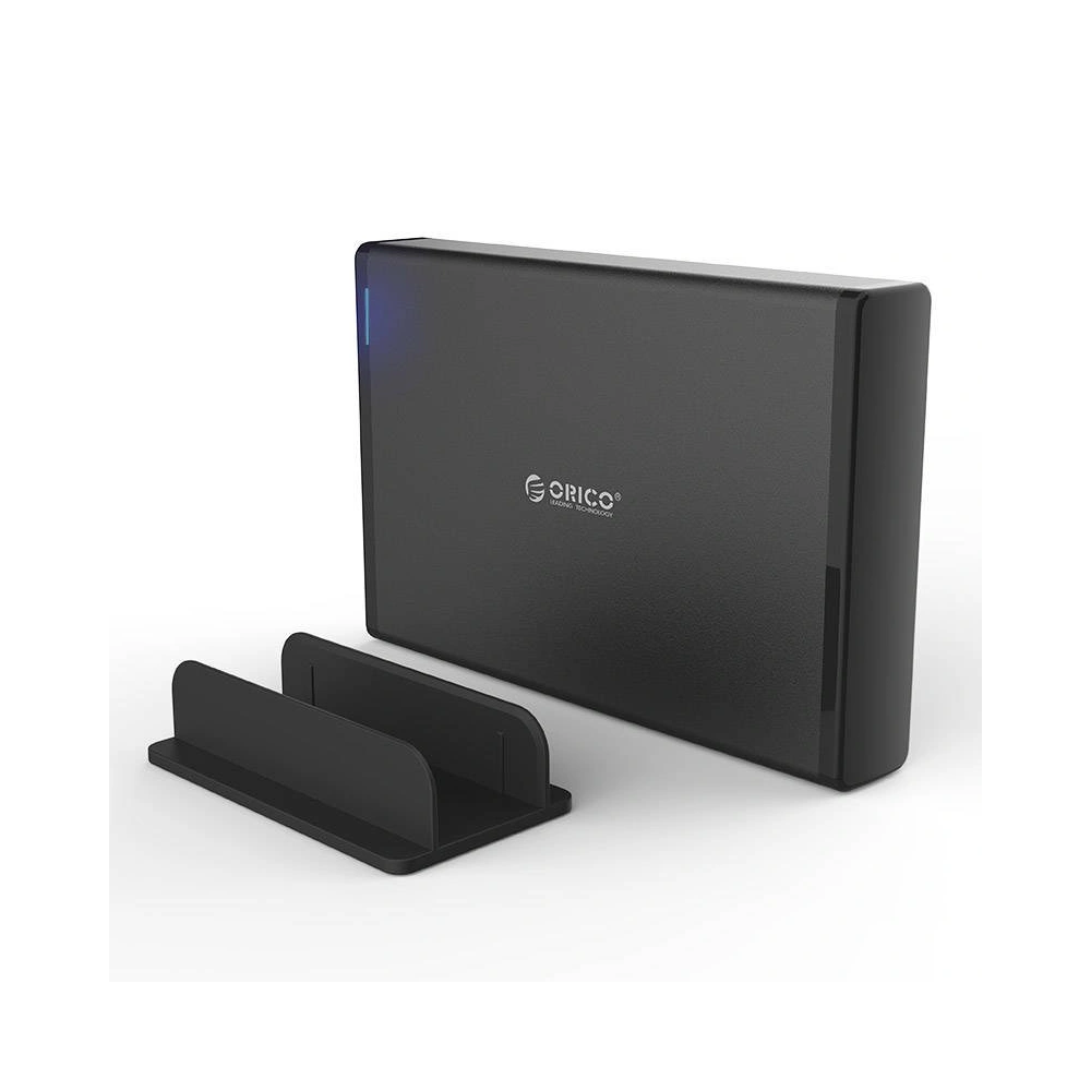 Hurtownia GSM - HDD 3,5'' Orico ház, USB 3.0, SATA (fekete) - ORC18 - {ean13} - Hurt