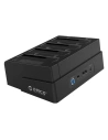 Dokovací stanice Orico pro HDD/SSD, 2,5''/3,5'', USB 3.0, SATA s funkcí klonování (černá)