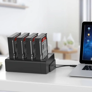 Hurtownia GSM - Dokovací stanice Orico pro HDD/SSD, 2,5''/3,5'', USB 3.0, SATA s funkcí klonování (černá) - ORC19 - {ean13} - Hurt