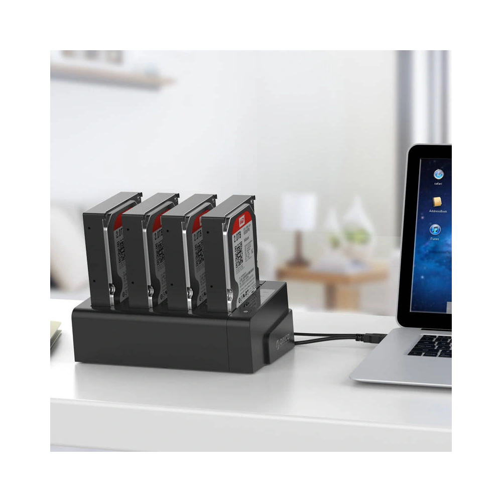 Hurtownia GSM - Dokovací stanice Orico pro HDD/SSD, 2,5''/3,5'', USB 3.0, SATA s funkcí klonování (černá) - ORC19 - {ean13} - Hurt