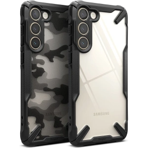 Etui Ringke Fusion-X Design Samsung Galaxy S23 Camo (Moro) Black