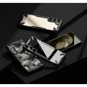 Etui Ringke Fusion-X Design Samsung Galaxy S23 Camo (Moro) Black