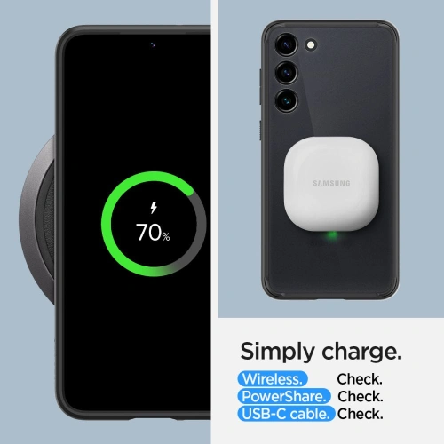 Etui Spigen Ultra Hybrid Samsung Galaxy S23 Frost Black