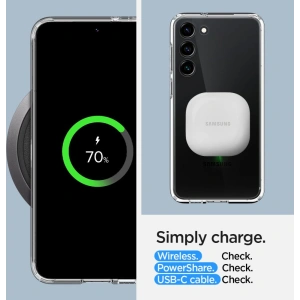 Hurtownia GSM - Etui Spigen Ultra Hybrid Samsung Galaxy S23 Crystal Clear - SPN2651 - {ean13} - Hurt