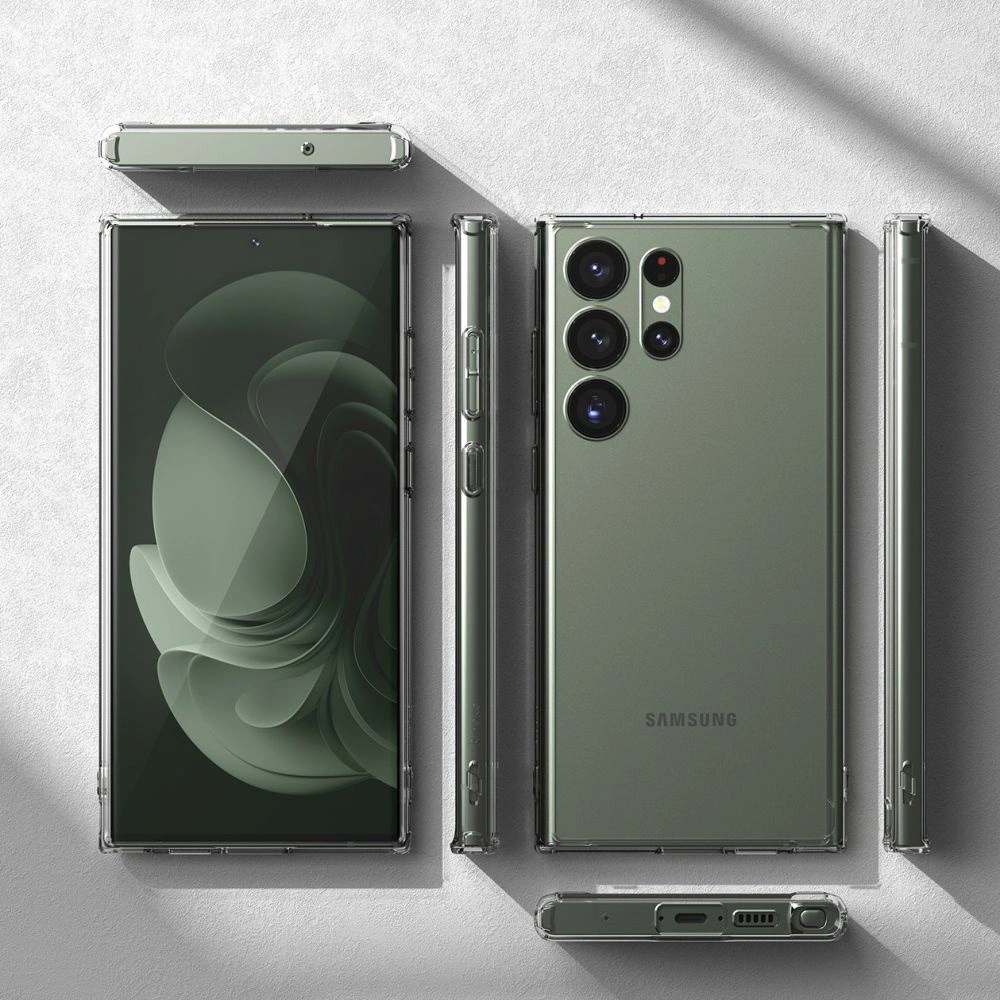 Wholesale Ringke Fusion Samsung Galaxy S23 Ultra Clear - RGK1754 - {ean13} - Hurt