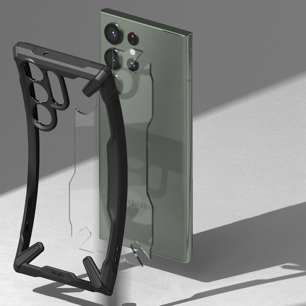 Hurtownia GSM - Etui Ringke Fusion-X Samsung Galaxy S23 Ultra Fekete - RGK1755 - {ean13} - Hurt