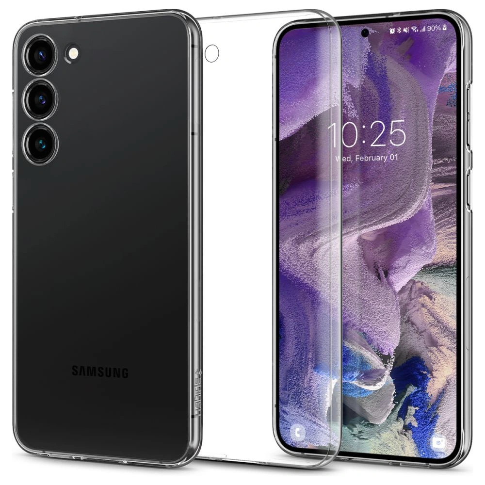 Hurtownia GSM - Etui Spigen Airskin Samsung Galaxy S23 Crystal Clear - SPN2653 - {ean13} - Hurt