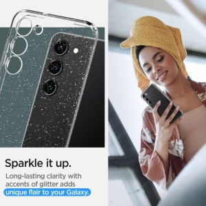 Hurtownia GSM - Etui Spigen Liquid Crystal Samsung Galaxy S23 Glitter Crystal - SPN2657 - {ean13} - Hurt