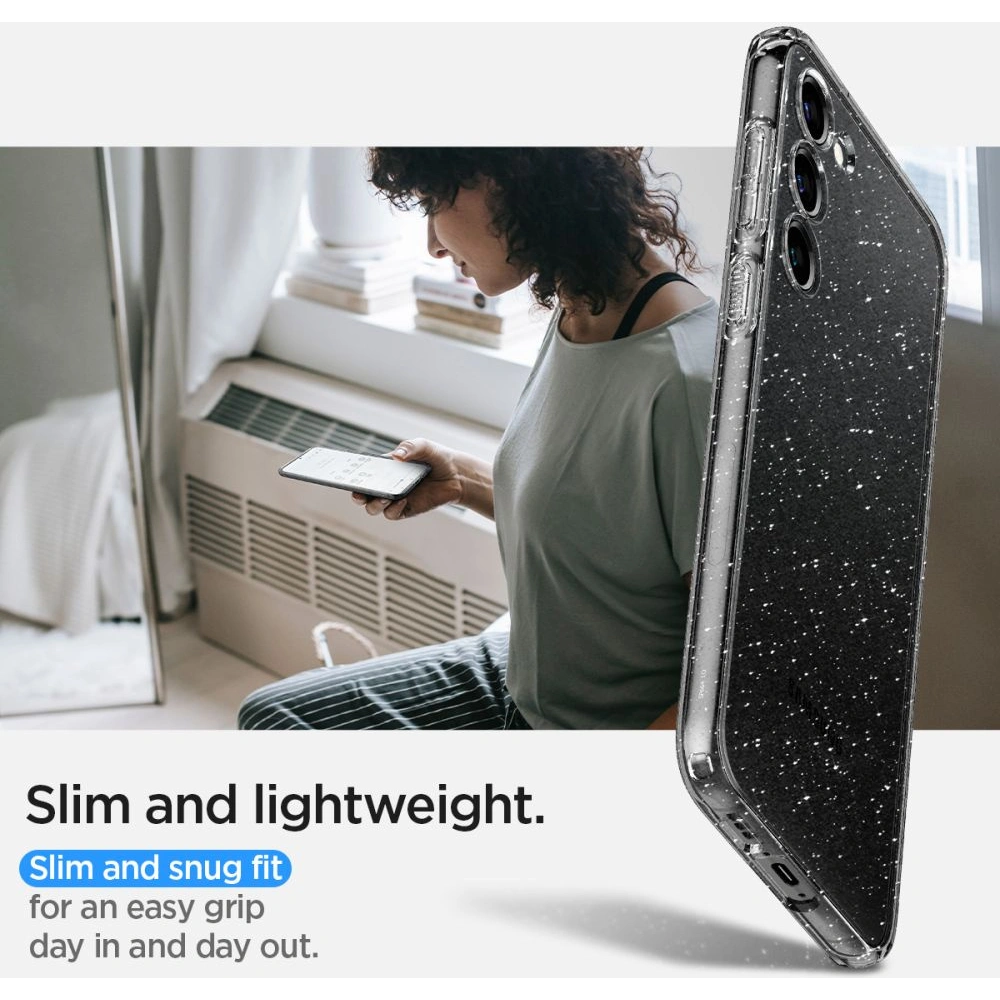Hurtownia GSM - Case Spigen Liquid Crystal Samsung Galaxy S23 Glitter Crystal - SPN2657 - {ean13} - Hurt