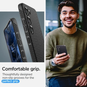 Etui Spigen Liquid Air Samsung Galaxy S23 Negru Mat