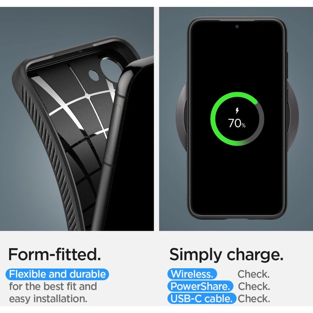 Wholesale Spigen Liquid Air Samsung Galaxy S23 Matte Black - SPN2658 - {ean13} - Hurt
