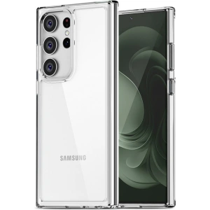 Etui Crong Crystal Shield borító Samsung Galaxy S23 Ultra (átlátszó)