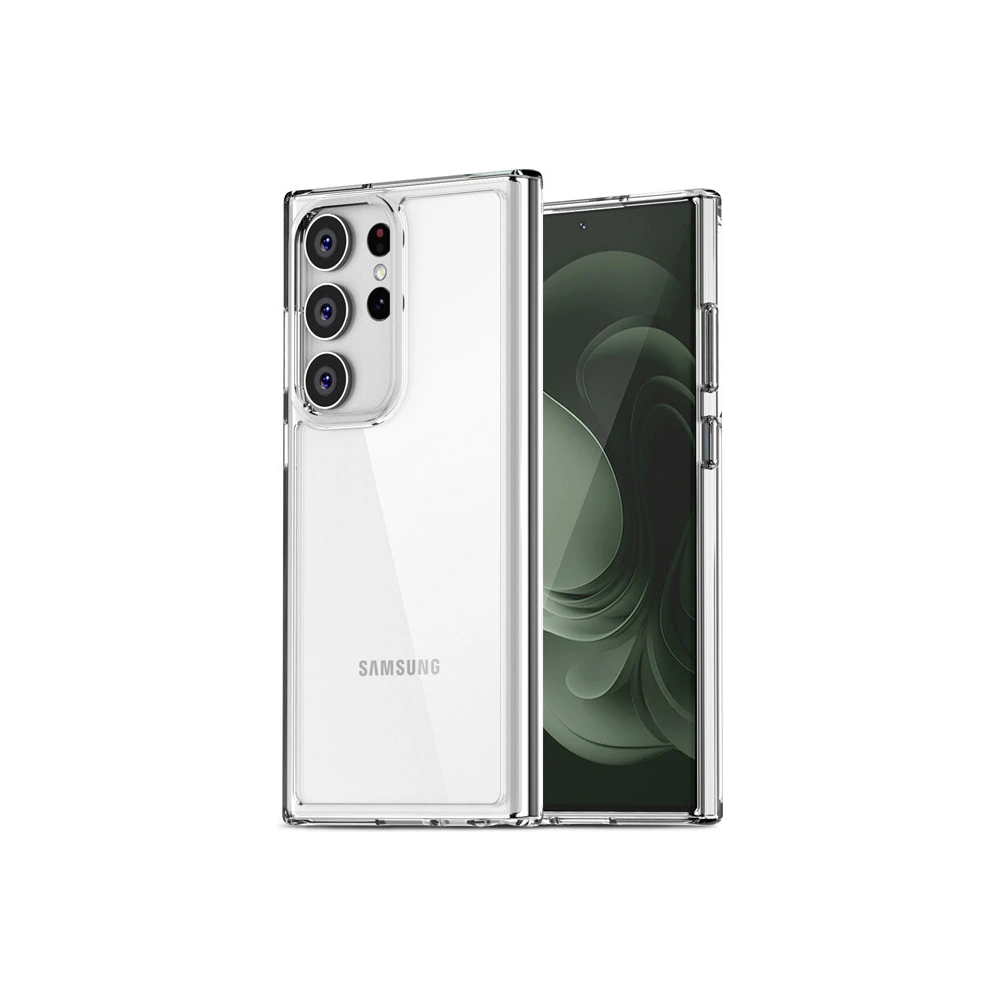 Hurtownia GSM - Etui Crong Crystal Shield borító Samsung Galaxy S23 Ultra (átlátszó) - CRG573 - {ean13} - Hurt