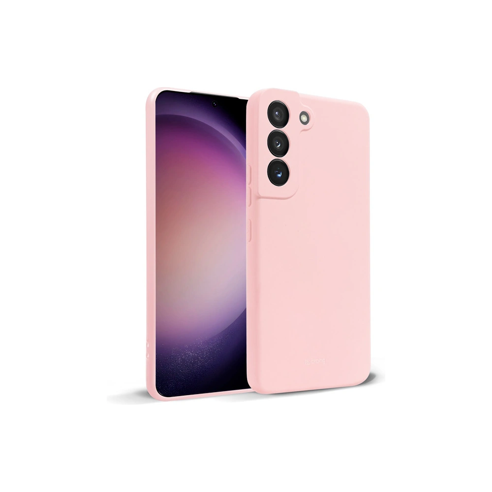Hurtownia GSM - Etui Crong Color Cover Samsung Galaxy S23+ Plus (różowy) - CRG578 - {ean13} - Hurt