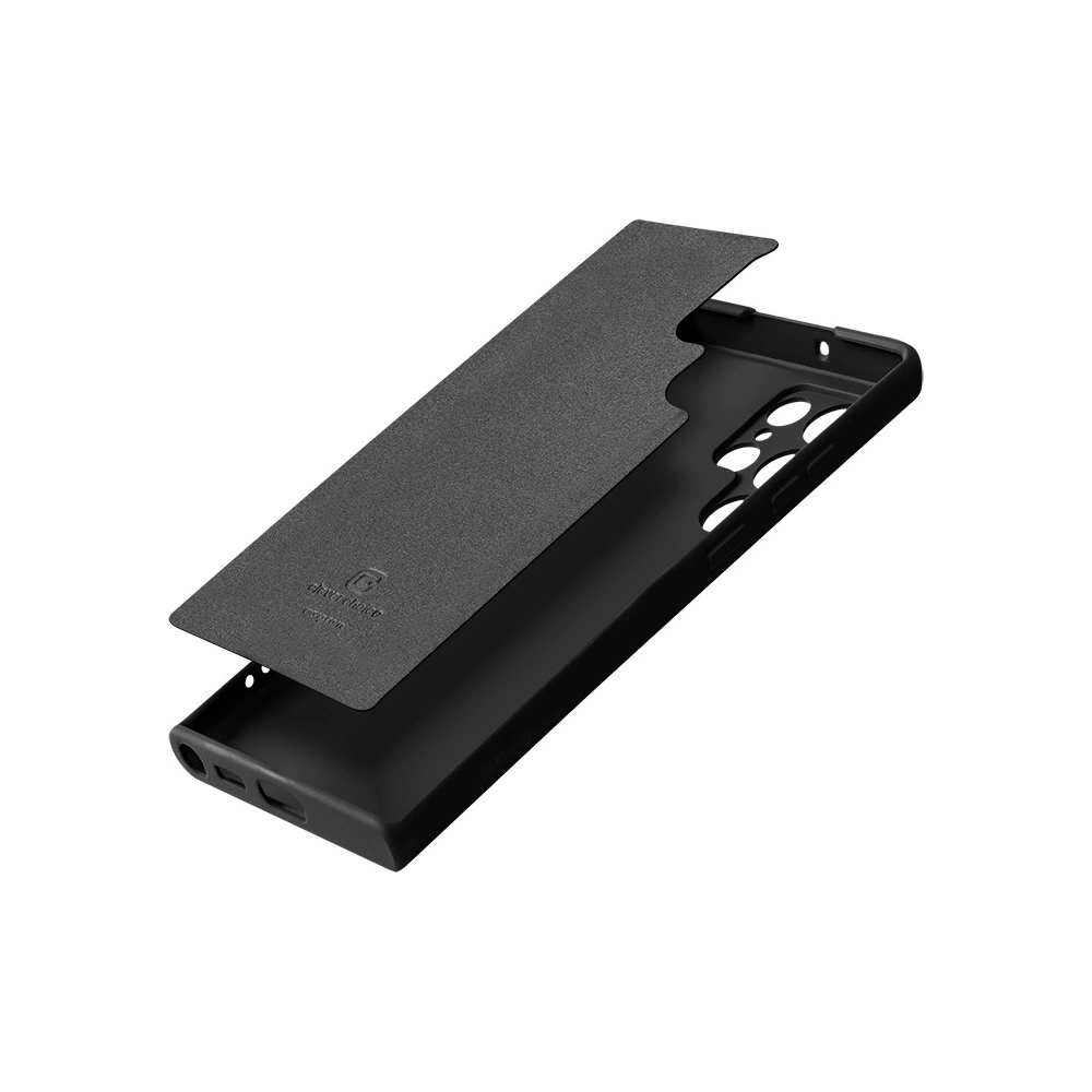 Hurtownia GSM - Etui Crong színes borító Samsung Galaxy S23 Ultra (fekete) - CRG579 - {ean13} - Hurt