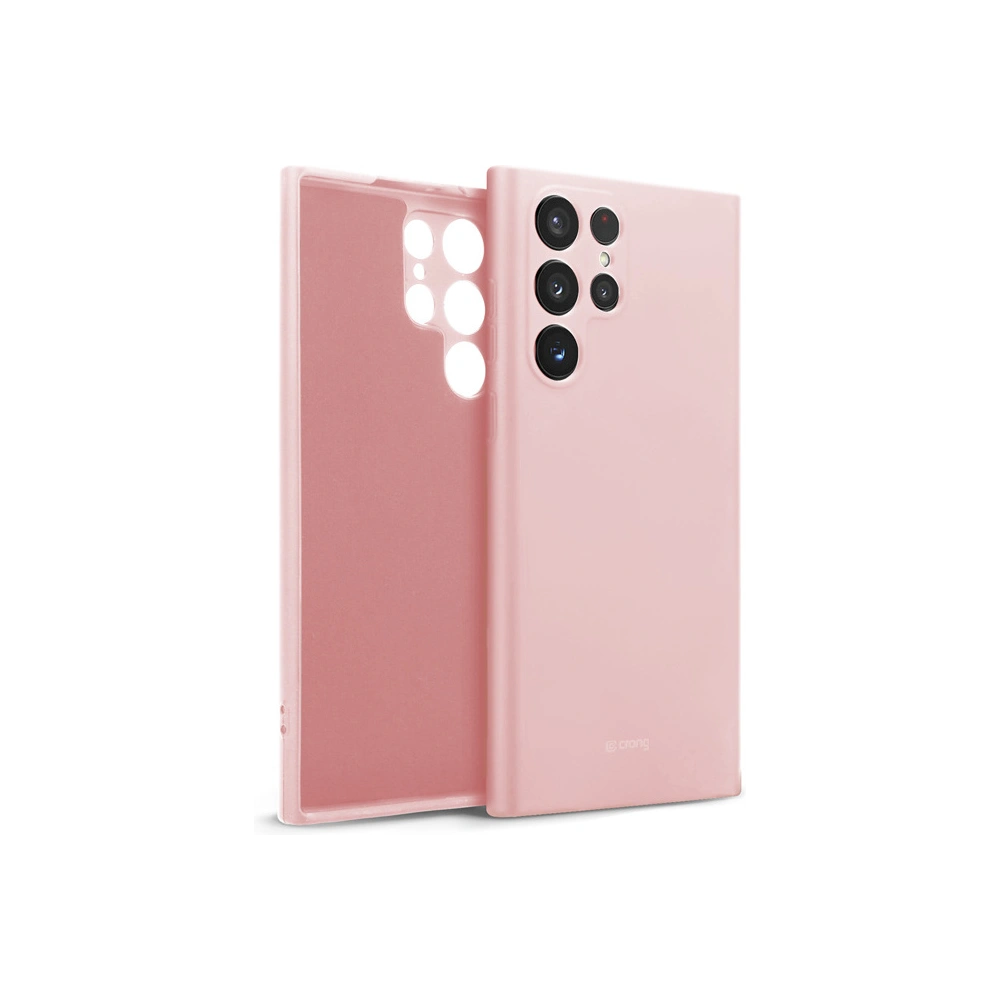 Hurtownia GSM - Etui Crong színes borító Samsung Galaxy S23 Ultra (rózsaszín) - CRG580 - {ean13} - Hurt