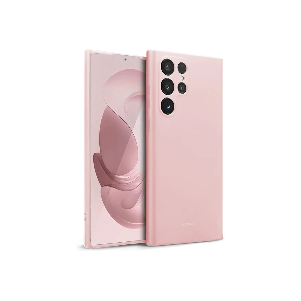 Hurtownia GSM - Etui Crong színes borító Samsung Galaxy S23 Ultra (rózsaszín) - CRG580 - {ean13} - Hurt