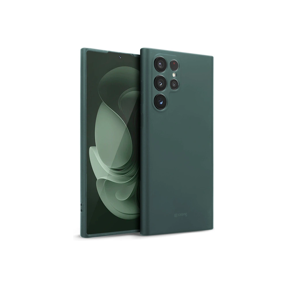 Hurtownia GSM - Etui Crong Color Cover Samsung Galaxy S23 Ultra (verde) - CRG581 - {ean13} - Hurt