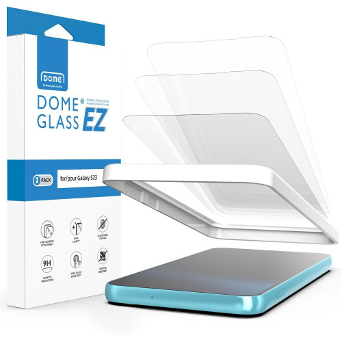Hurtownia Whitestone Dome - 8809365407620 - WSD77 - Szkło hartowane Whitestone EZ Glass Samsung Galaxy S23 [3 PACK] - B2B homescreen