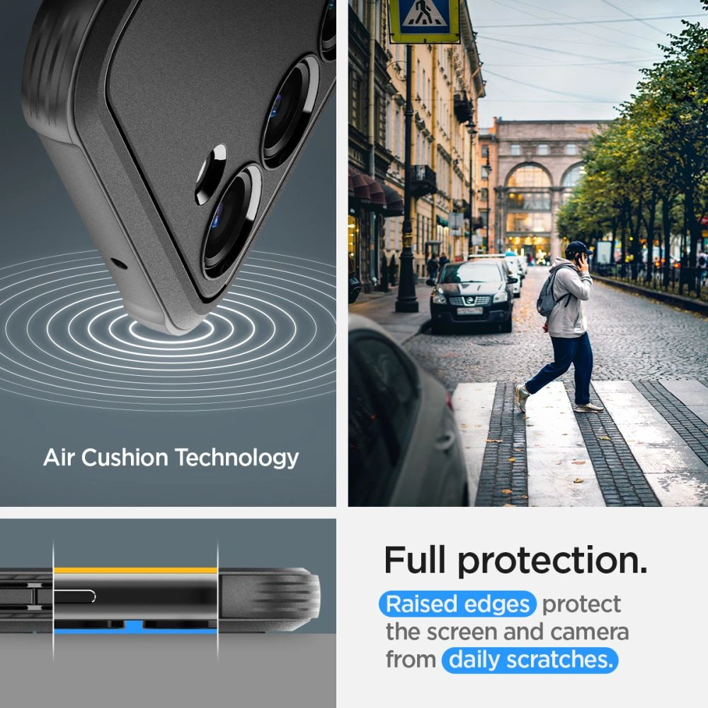 Hurtownia GSM - Etui Spigen Rugged Armor Samsung Galaxy S23 Matná Černá - SPN2660 - {ean13} - Hurt