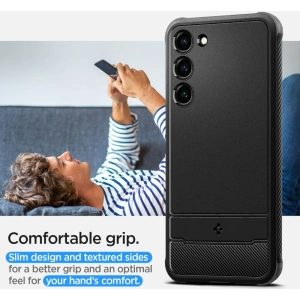 Hurtownia GSM - Etui Spigen Rugged Armor Samsung Galaxy S23 Matt Fekete - SPN2660 - {ean13} - Hurt