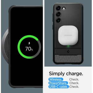 Hurtownia GSM - Etui Spigen Rugged Armor Samsung Galaxy S23 Matte Black - SPN2660 - {ean13} - Hurt