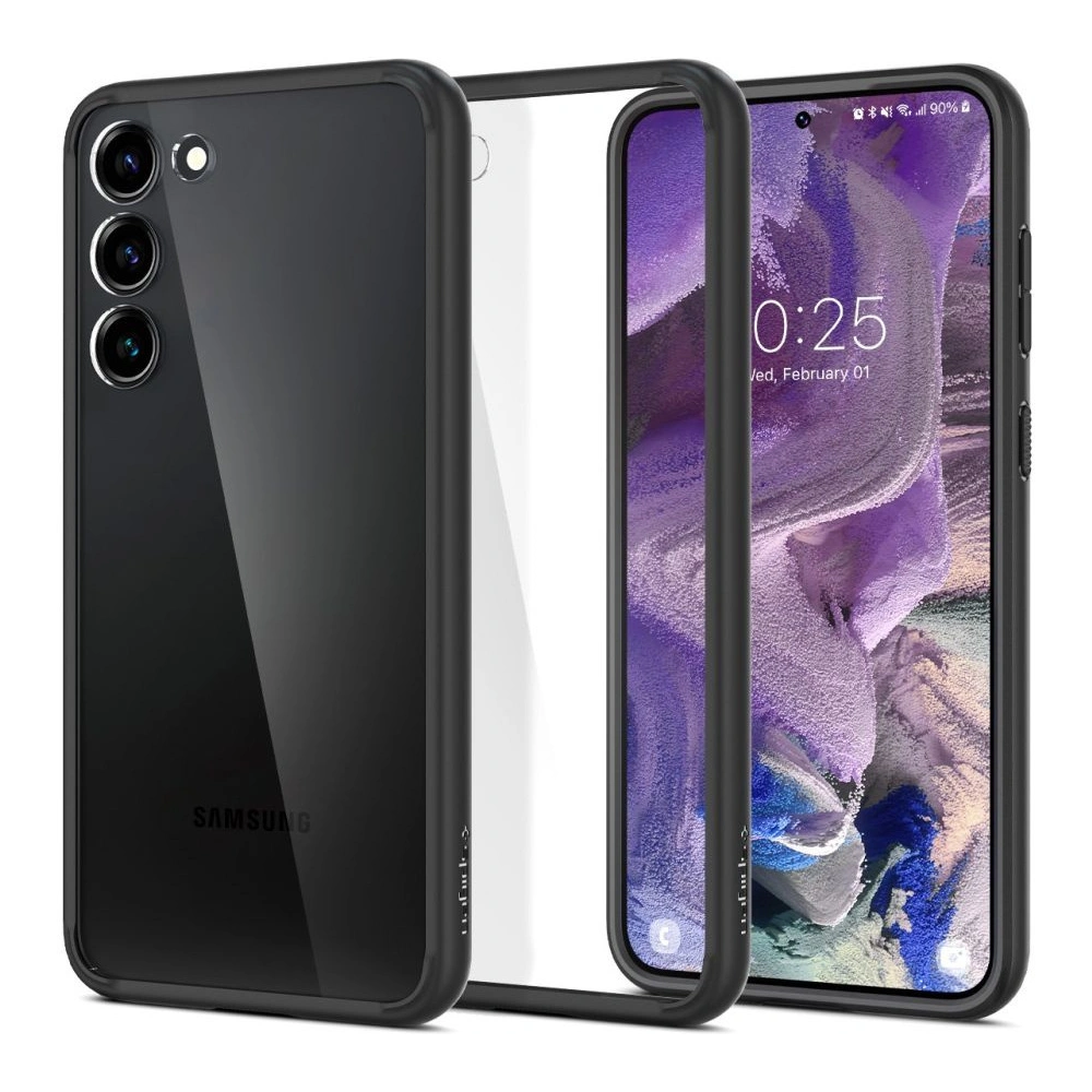 Hurtownia GSM - Etui Spigen Ultra Hybrid Samsung Galaxy S23 Matt Fekete - SPN2661 - {ean13} - Hurt