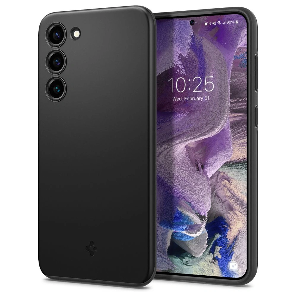 Hurtownia GSM - Etui Spigen Thin Fit Samsung Galaxy S23 Negru - SPN2662 - {ean13} - Hurt