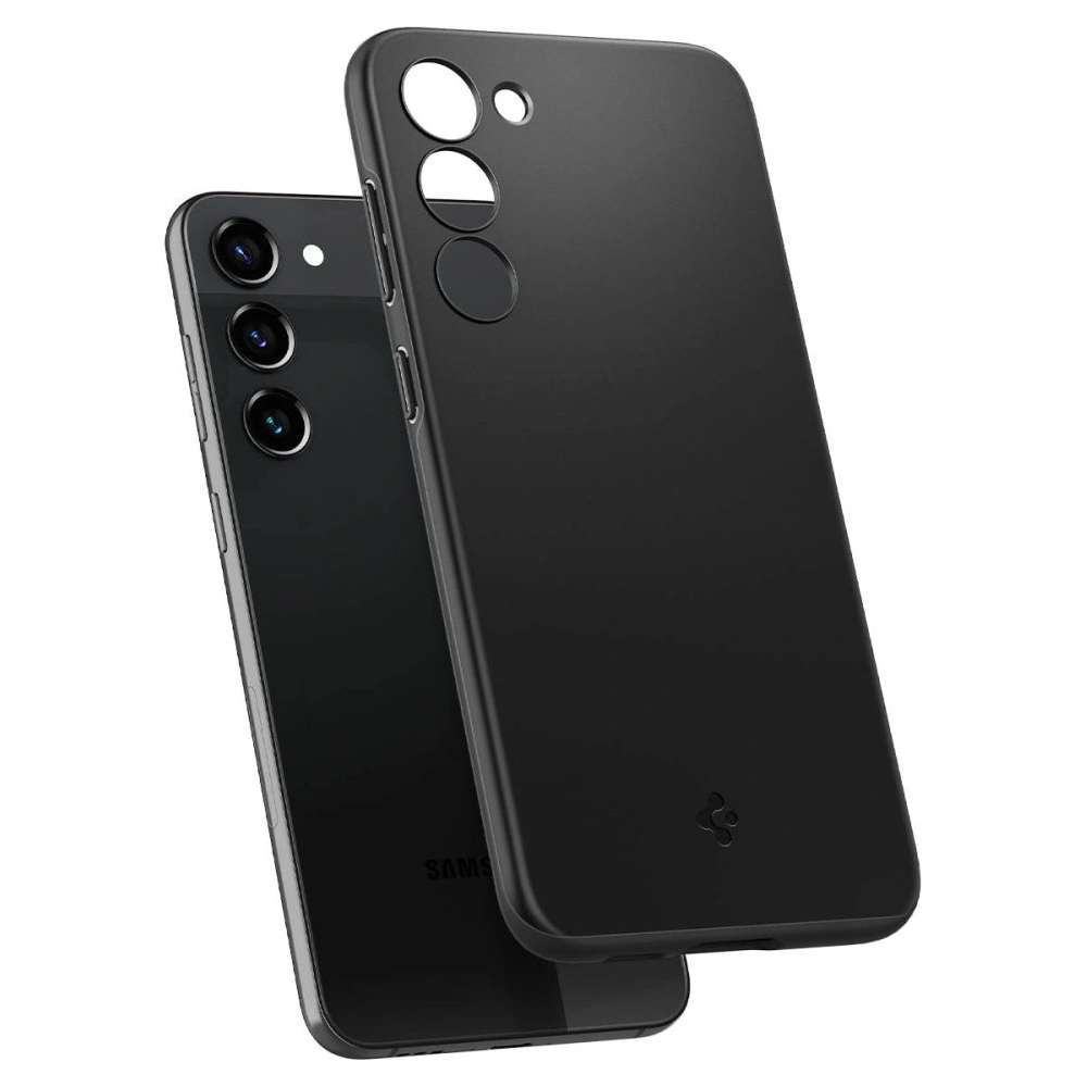 Hurtownia GSM - Etui Spigen Thin Fit Samsung Galaxy S23 Negru - SPN2662 - {ean13} - Hurt