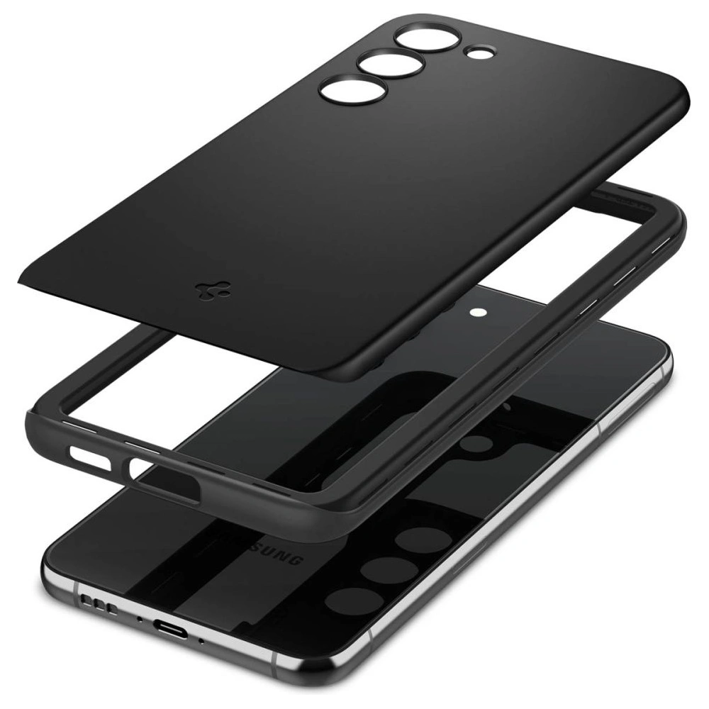 Hurtownia GSM - Etui Spigen Thin Fit Samsung Galaxy S23 Negru - SPN2662 - {ean13} - Hurt