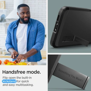 Hurtownia GSM - Etui Spigen Tough Armor Samsung Galaxy S23 Fekete - SPN2666 - {ean13} - Hurt