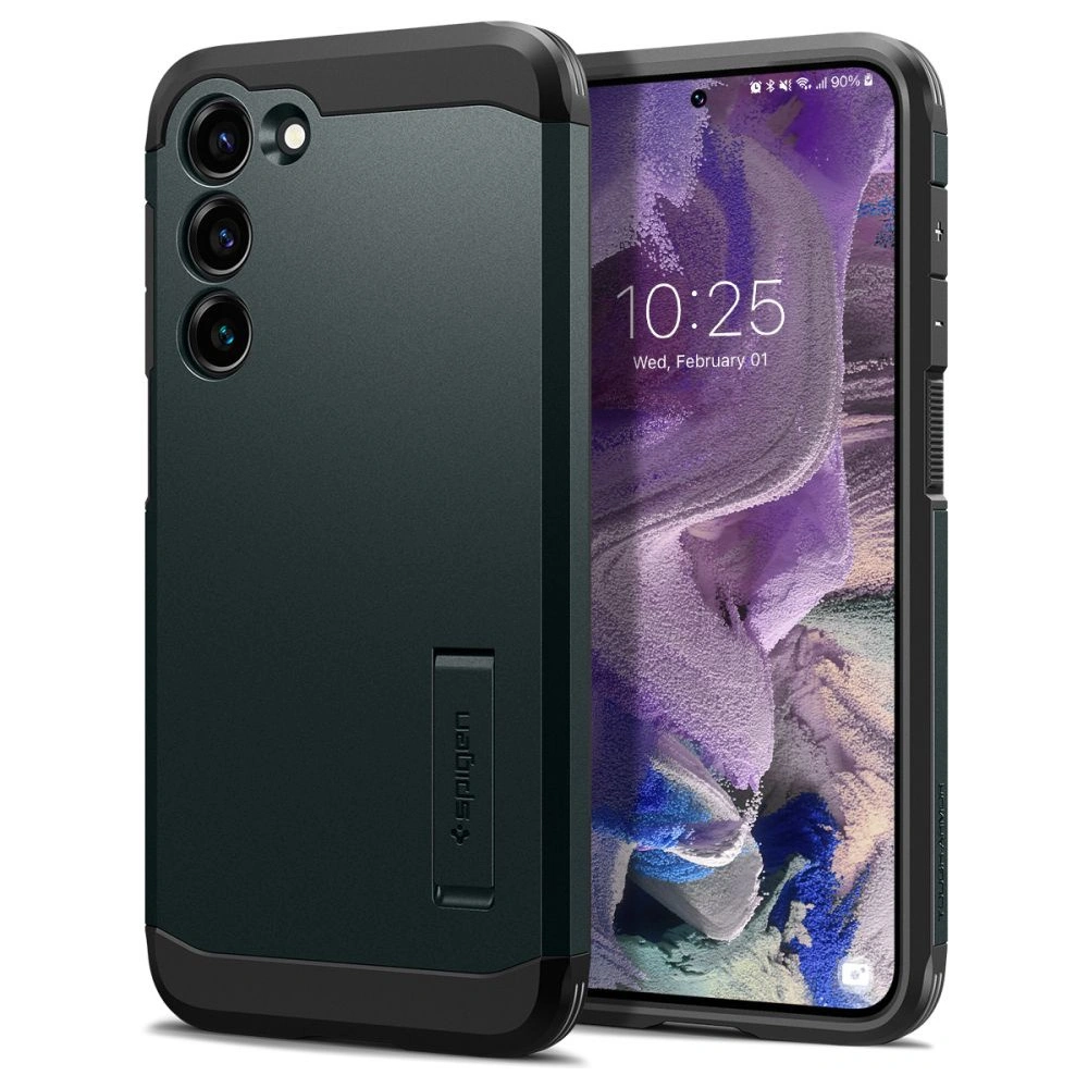 Hurtownia GSM - Case Spigen Tough Armor Samsung Galaxy S23 Abyss Green - SPN2668 - {ean13} - Hurt