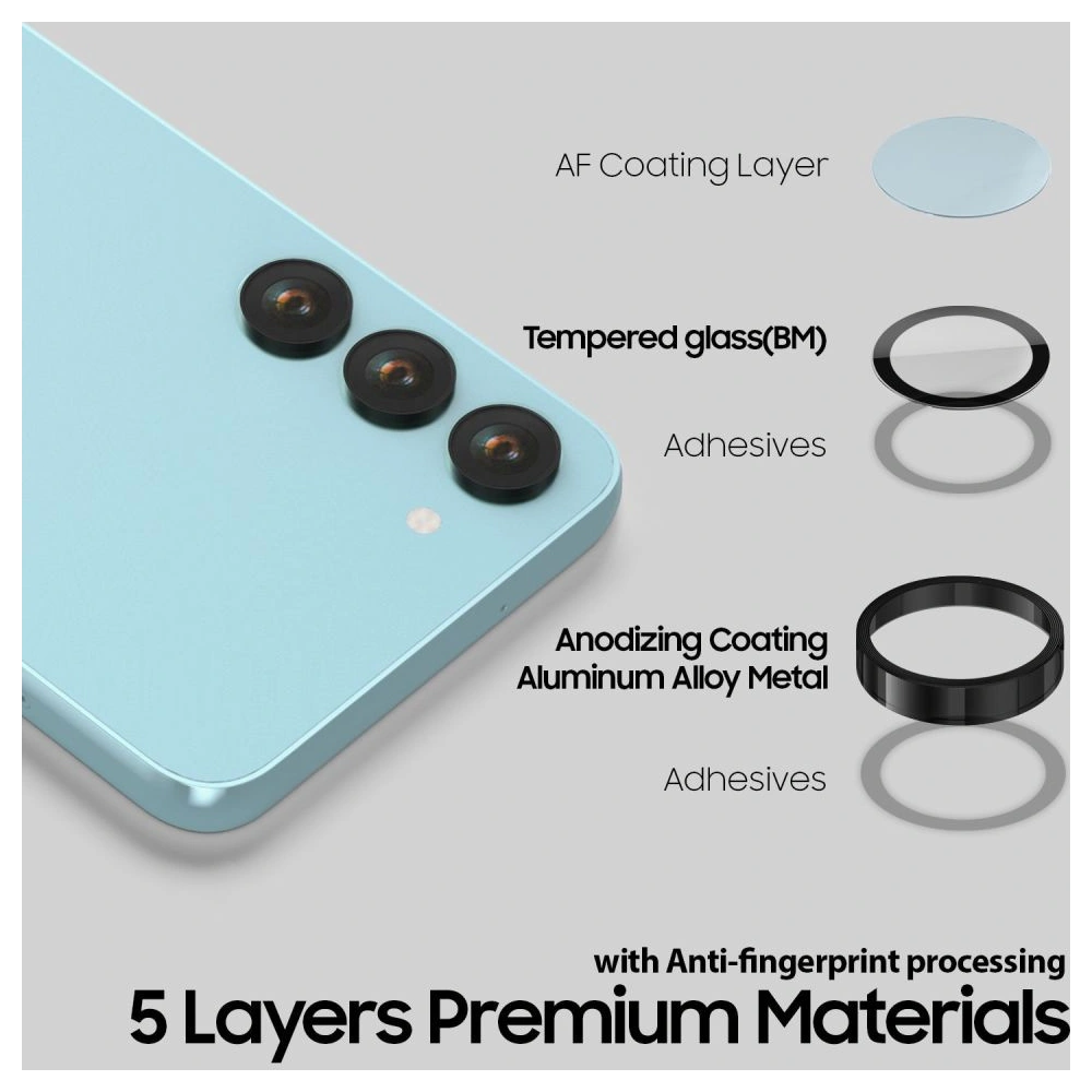 Hurtownia GSM - Üveg a Whitestone EZ Camera Protector Samsung Galaxy S23/S23+ Plus készülékhez - WSD82 - {ean13} - Hurt