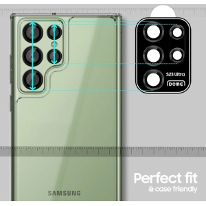 Hurtownia GSM - Sklo na aparát Whitestone EZ Camera Protector Samsung Galaxy S23 Ultra - WSD83 - {ean13} - Hurt