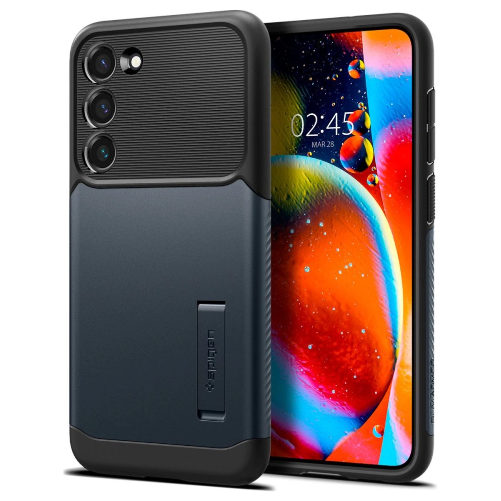 Hurtownia GSM - Case Spigen Slim Armor Samsung Galaxy S23 Metall-Schiefer - SPN2670 - {ean13} - Hurt