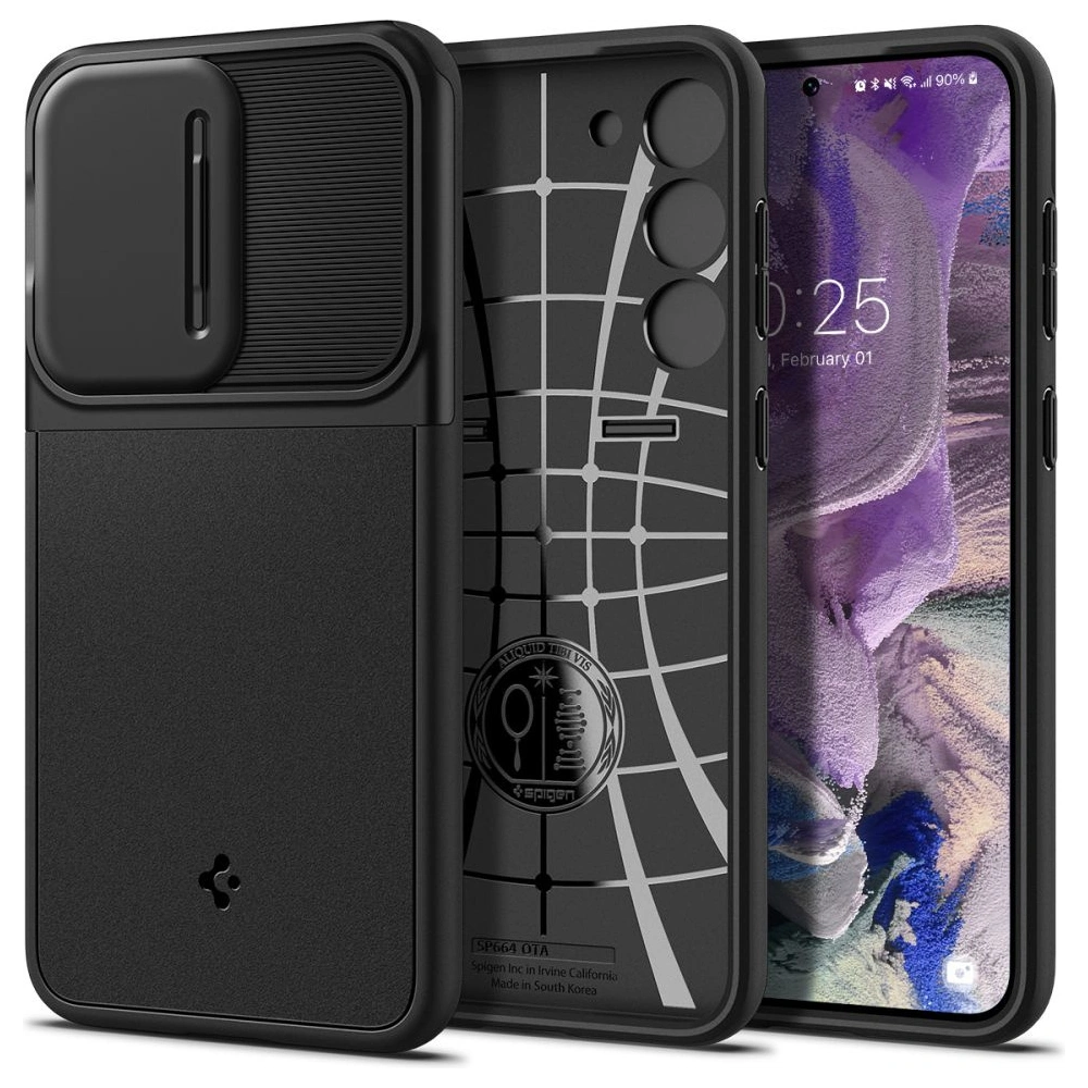 Hurtownia GSM - Etui Spigen Optik Armor Samsung Galaxy S23 Negru - SPN2671 - {ean13} - Hurt