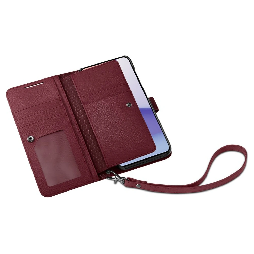 Hurtownia GSM - Case Spigen Wallet S Plus Samsung Galaxy S23 Burgunderrot - SPN2672 - {ean13} - Hurt