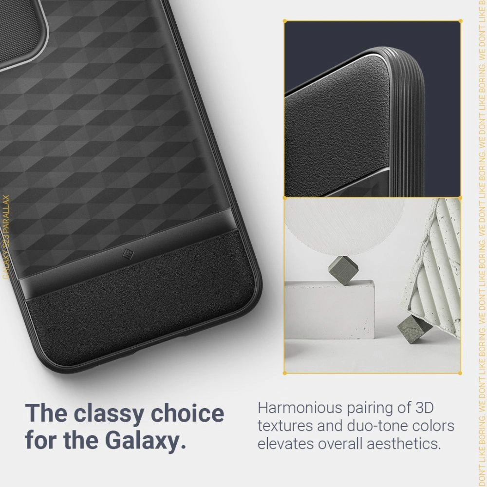 Hurtownia GSM - Etui Caseology Parallax Samsung Galaxy S23 Negru Mat - CSL89 - {ean13} - Hurt