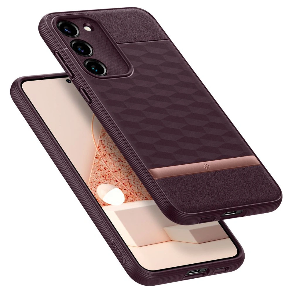 Hurtownia GSM - Etui Caseology Parallax Samsung Galaxy S23 Burgundské - CSL90 - {ean13} - Hurt