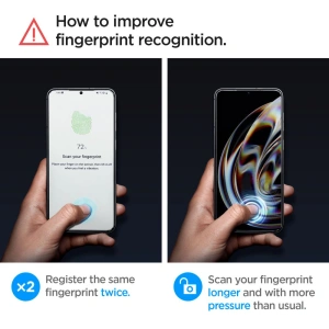 Hurtownia GSM - Edzett üveg Spigen GLAS.tR ez Fit Samsung Galaxy S23 Clear [2 PACK] - SPN2678 - {ean13} - Hurt