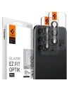 Tvrzené sklo na Spigen GLAS.tR Ez Fit Optik Pro Samsung Galaxy S23/S23+ Plus Černé [2 PACK]