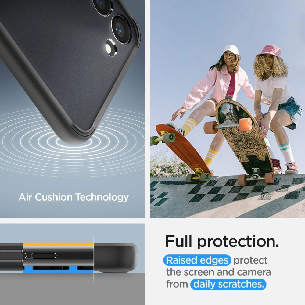 Hurtownia GSM - Case Spigen Ultra Hybrid Samsung Galaxy S23+ Plus Frost Black - SPN2681 - {ean13} - Hurt