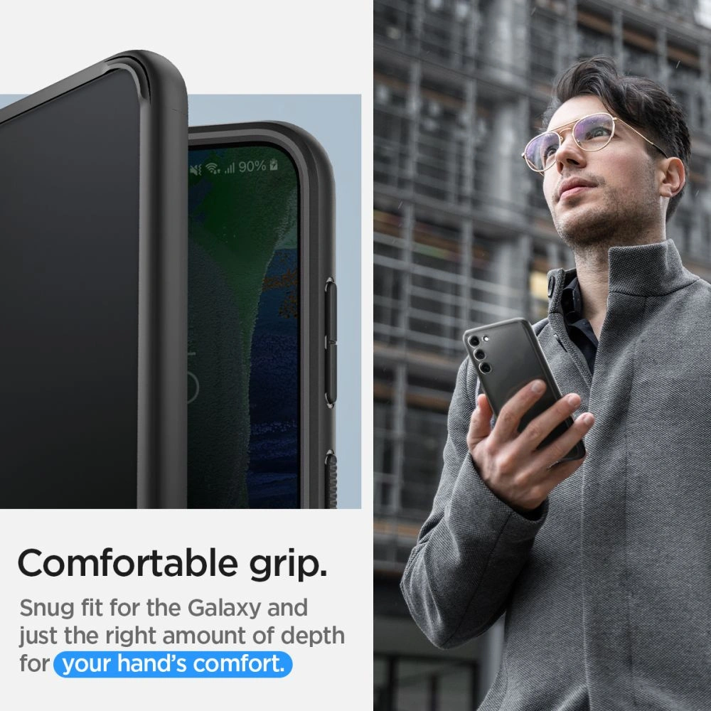 Hurtownia GSM - Etui Spigen Ultra Hybrid Samsung Galaxy S23+ Plus matně černé - SPN2683 - {ean13} - Hurt