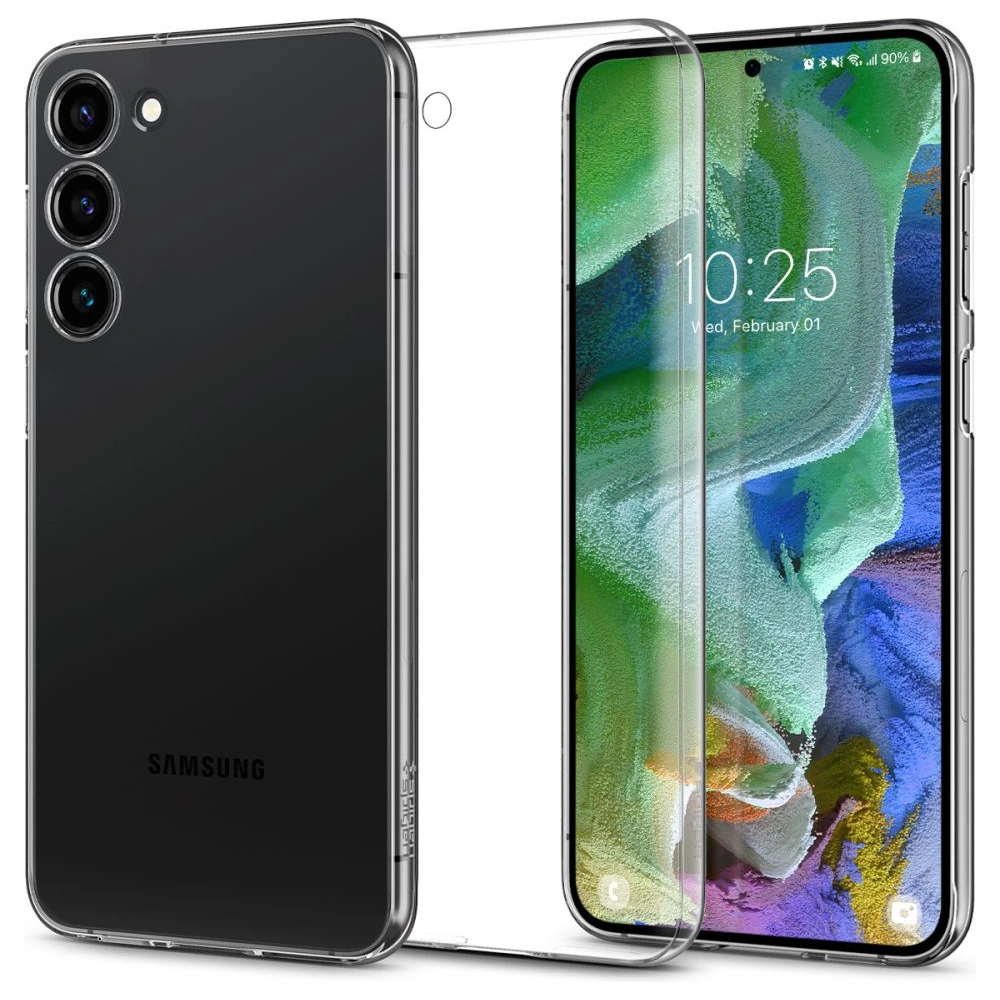 Wholesale Spigen Airskin Samsung Galaxy S23+ Plus Crystal Clear - SPN2685 - {ean13} - Hurt