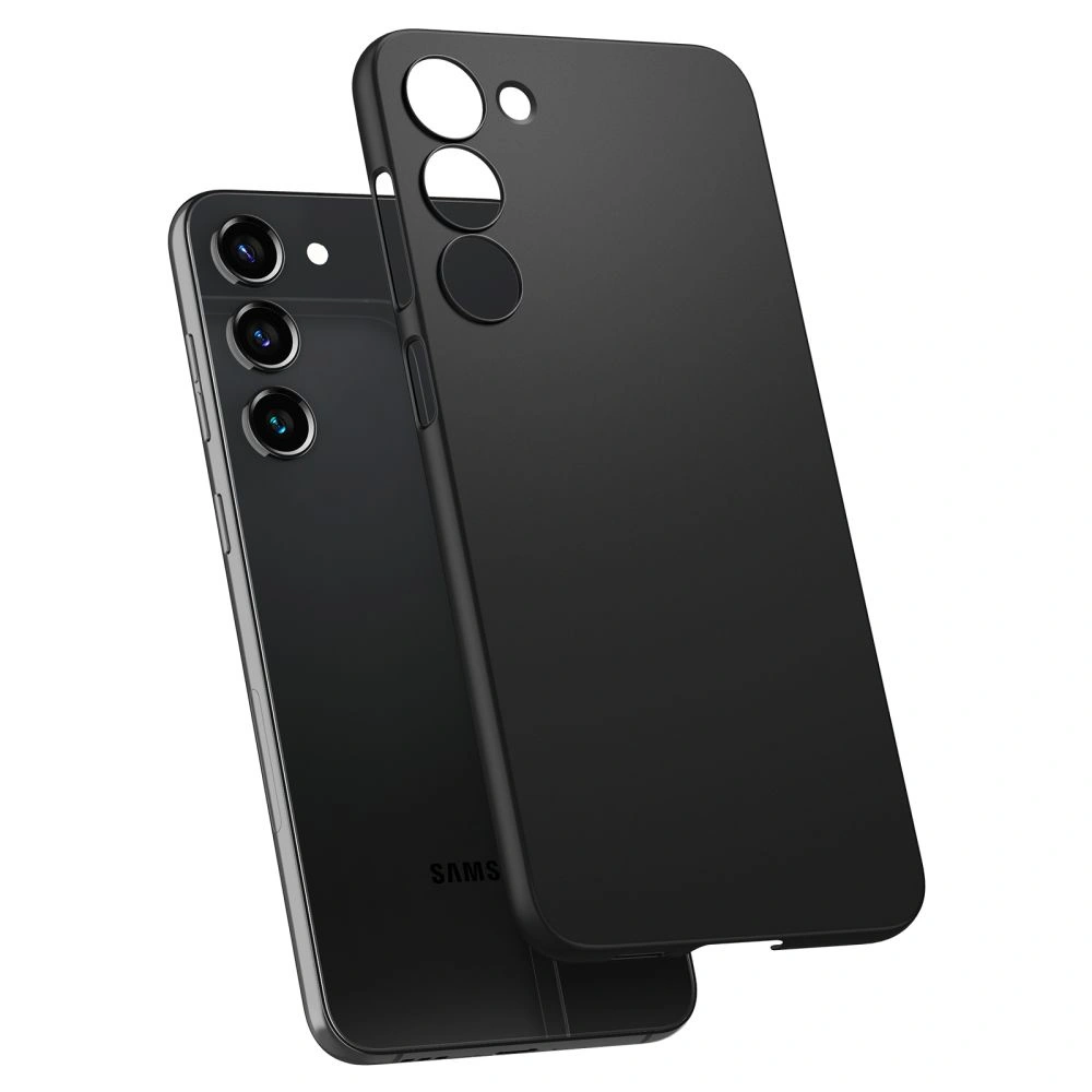 Hurtownia GSM - Case Spigen Airskin Samsung Galaxy S23+ Plus Schwarz - SPN2686 - {ean13} - Hurt