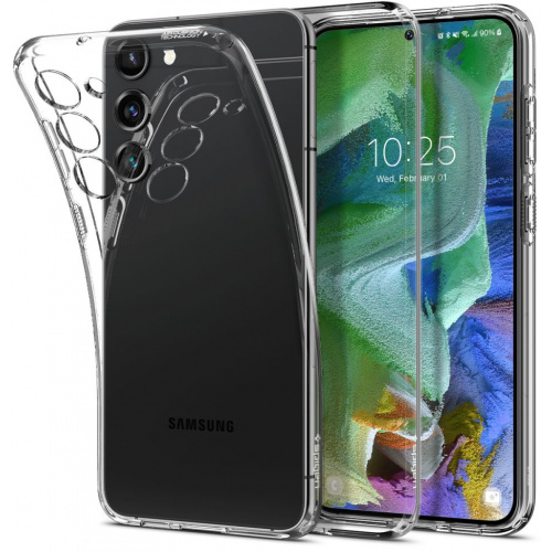 Spigen Distributor - 8809896740630 - SPN2687 - Spigen Liquid Crystal Samsung Galaxy S23+ Plus Crystal Clear - B2B homescreen