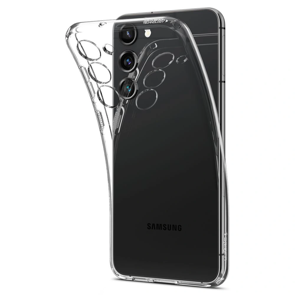 Hurtownia GSM - Etui Spigen Liquid Crystal Samsung Galaxy S23+ Plus Crystal Clear - SPN2687 - {ean13} - Hurt
